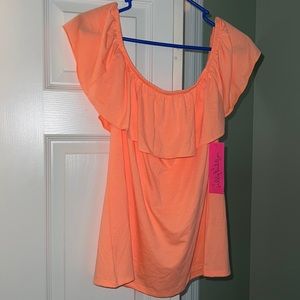 La Fortuna Lilly Pulitzer Ruffle Top